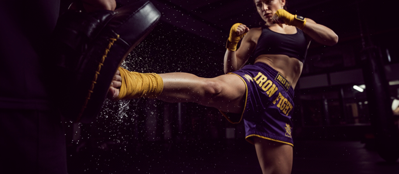 Frauen Kickboxen im Iron Fight Gym Nürtingen