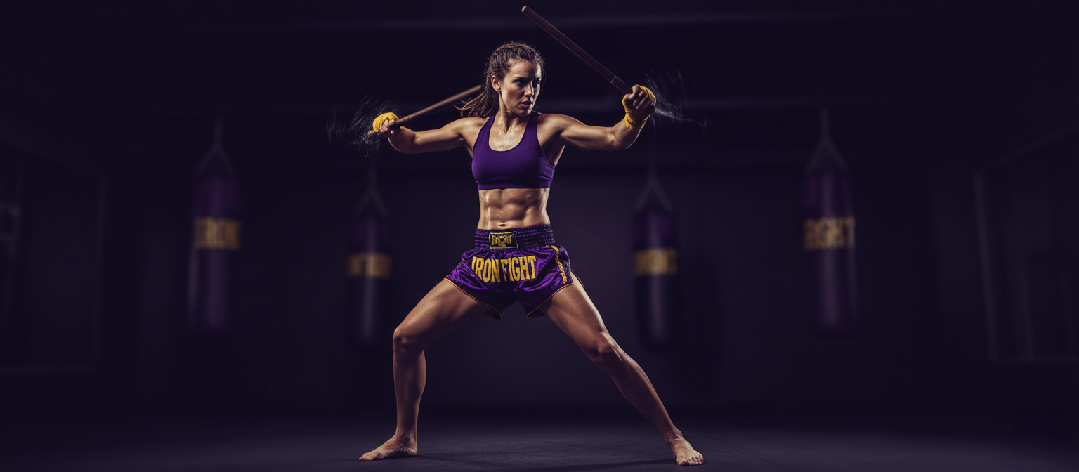 Selbstverteidigung und Escrima im Iron Fight Gym Nürtingen